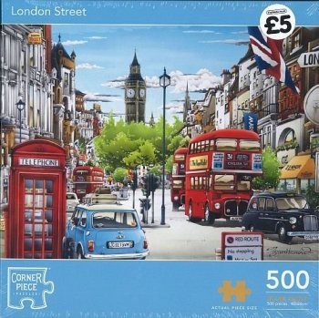 London Street . Puzzle 500 elementów