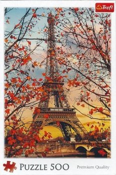 Paryż. Wieża Eiffla. Puzzle 500 elementów