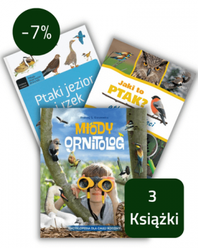 Wychowaj bystrzaka! Zestaw 3 książek przyrodniczych o ptakach. Dla wieku 7-11