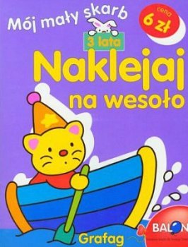 Naklejaj na wesoło 3 lata