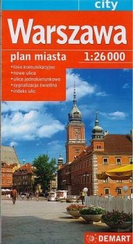 Warszawa. Plan miasta 1:26 000 