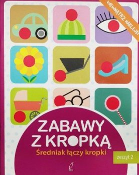 Zabawy z kropką. Średniak łączy kropki. (2)