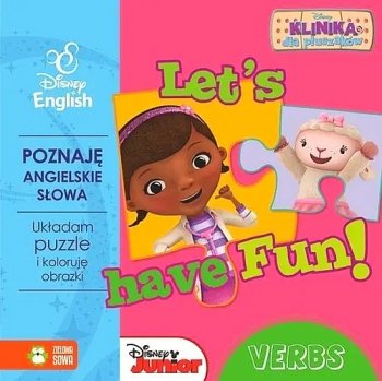 Let's have fun. Verbs. Książeczka z puzzlami