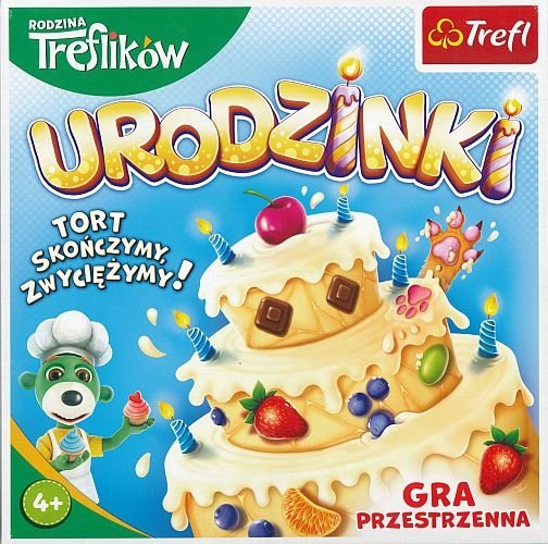 Urodzinki. Rodzina Treflików. Gra planszowa