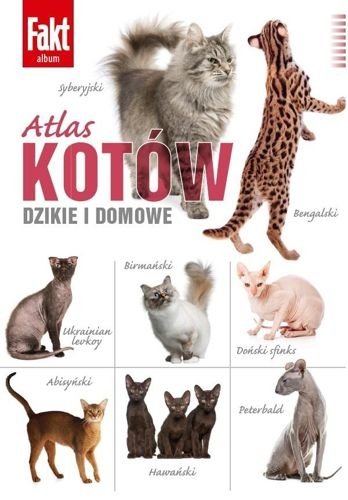 Atlas kotów. Dzikie i domowe, Alicja Szewczyk, Robert Szewczyk
