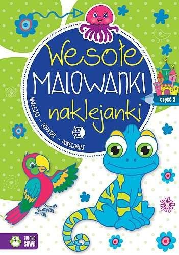 Wesołe malowanki naklejanki, część 5