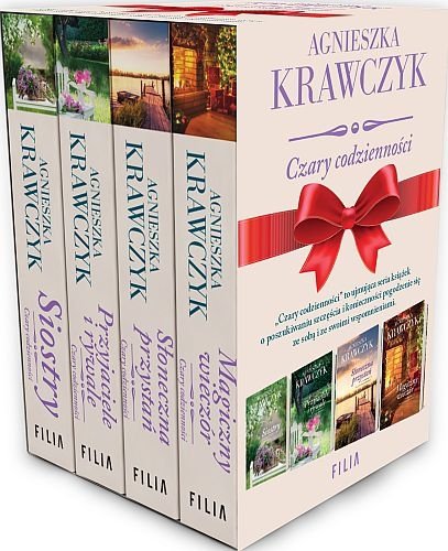 Pakiet. Czary codzienności Siostry / Przyjaciele i rywale / Słoneczna przystań / Magiczny wieczór, Agnieszka Krawczyk