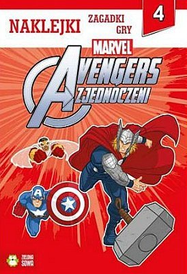 Avengers Zjednoczeni 4. Naklejki zagadki gry