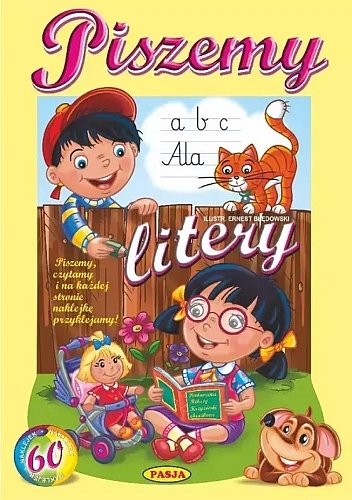 Piszemy litery. Pasja