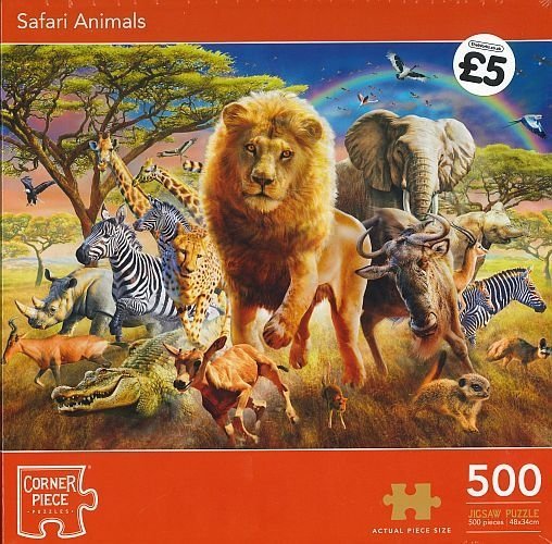 Safari Animals. Puzzle 500 elementów