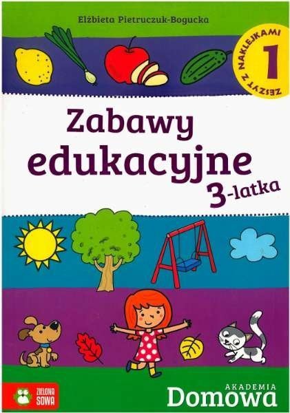 Zabawy edukacyjne 3-latka, zeszyt 1, Elżbieta Pietruczuk-Bogucka