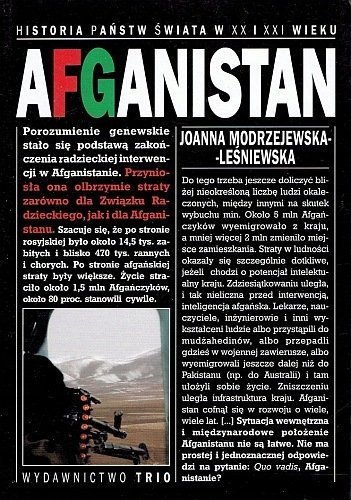 Afganistan. Historia państw świata w XX i XXI wieku, Joanna Modrzejewska-Leśniewska