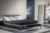 Prześcieradło jersey z gumką 160x200 cm z bawełny kolor czarny 125 g/m2 Design 91