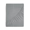 Prześcieradło jersey z gumką 140x200 cm z bawełny kolor stalowy 125 g/m2 Design 91 