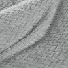 Koc z efektem 3D z wytłaczanym wzorem D91 Cindy3 200x220 cm Srebrny 