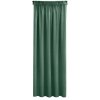 PIERRE CARDIN zasłona SIBEL z miękkiego i delikatnego welwetu, 140x270cm ciemny miętowy