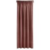 PIERRE CARDIN zasłona SIBEL z miękkiego i delikatnego welwetu, 140x270cm ciemny róż 