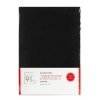 Prześcieradło jersey z gumką 220x200 cm z bawełny kolor czarny 125 g/m2 Design 91 
