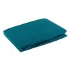 Prześcieradło jersey z gumką 120x200 cm z bawełny kolor turkusowy 125 g/m2 Design 91