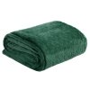 DESIGN 91 Koc CINDY 4 miękki i miły w dotyku z wytłaczanym wzorem 200x220 cm Zielony