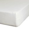 Prześcieradło jersey z gumką 180x200 cm z bawełny kolor kremowy 125 g/m2 Design 91 