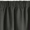 DESIGN 91 Zasłona PARISA z gładkiej tkaniny zaciemniającej typu BLACKOUT 135x270cm grafit