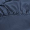 Prześcieradło jersey z gumką 160x200 cm z bawełny kolor granatowy 125 g/m2 Design 91