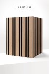 Lamele ścienne Milo 12,2cm x 270cm - Dąb Sonoma - Lamelio