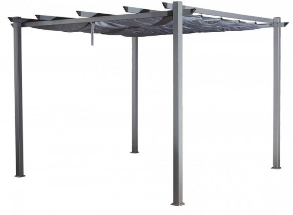 PAWILON OGRODOWY 3X3M SZARY