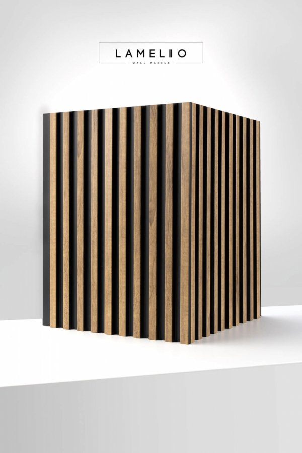 Lamele ścienne Asti 12,2cm x 270cm - Dąb Craft - Lamelio
