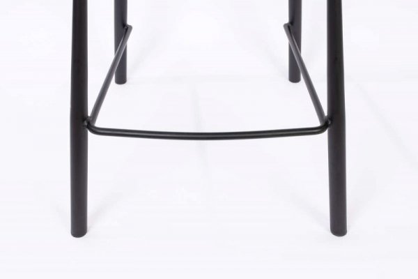 Krzesło barowe BRIT ciemno szare