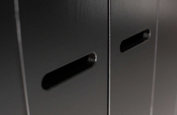 Szafa CONNECT 2-doors/drawer czarna [fsc]