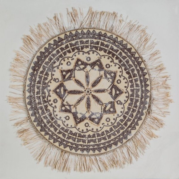 OBRAZ 501A 60 X 60 CM BEŻOWY