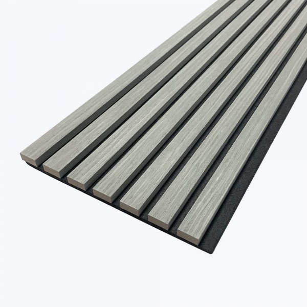 Lamele ścienne Veneer 28,5cm x 270cm - Szary - Lamelio