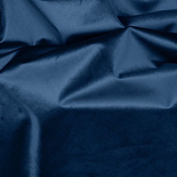 PIERRE CARDIN zasłona SIBEL z miękkiego i delikatnego welwetu, 140x270cm granatowa 