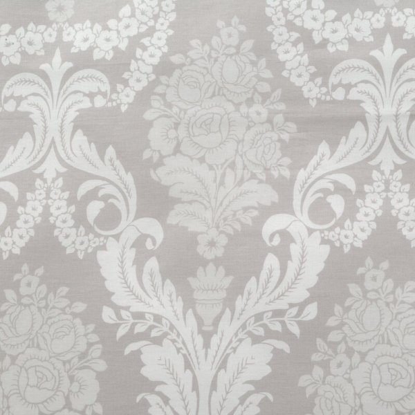 Pościel bawełniana 160x200 Sara 05 szara ornamenty Eurofirany