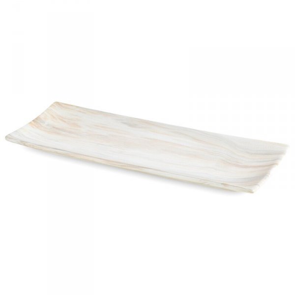 PATERA DEKORACYJNA ALIANA (01) 39 X 14 X 4 CM BEŻOWY