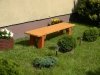 Ławka betonowa bez oparcia do postawienia