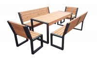 Meble ogrodowe, parkowe, tarasowe, na plac zabaw, LOFT BIG XXXL ZO CERTYFIKAT 212 cm 