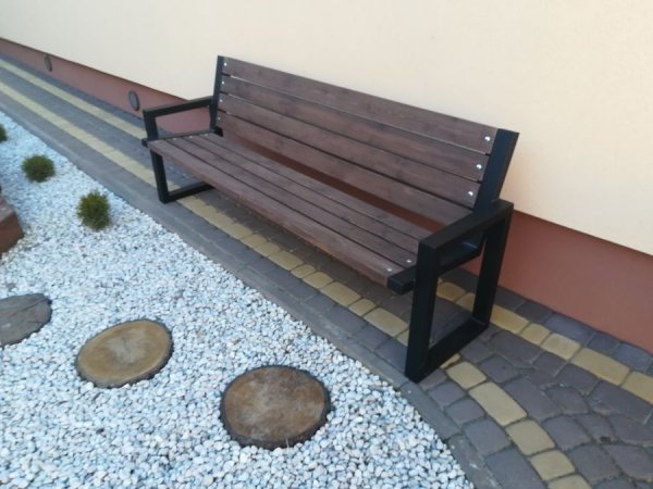 Ławka z oparciem LOFT PRIMA