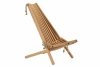 Leżak Fotel drewniany EcoFurn EcoChair Olcha olejowana