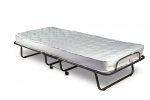Łóżko składane TORINO Premium 80x 190 materac 13 cm i z  pokrowcem