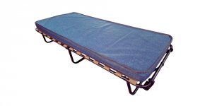 Łóżko składane 190 x 80 KOPENHAGA  z materacem 6,5 cm