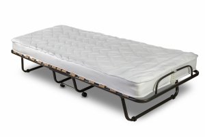 Łóżko składane na kółkach 190x80 COMO Premium z materacem o grubości ok. 13 cm i Pokrowcem GRATIS !!! 