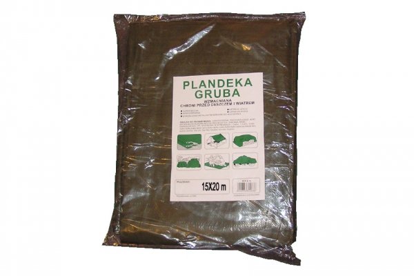 Plandeka uniwersalna, mocna 130 gr/m2 wymiar 12 x 18m