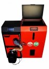 Camino 4 żeliwny kocioł na pellet z podajnikiem o mocy 20 KW EcoMax 860 simTOUCH ST4 Seperate