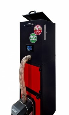 Camino 4 ULTRA SLIM kocioł na pellet o mocy 15KW ecoTOUCH920