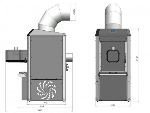 Nagrzewnica Powietrza Ventura 30kW