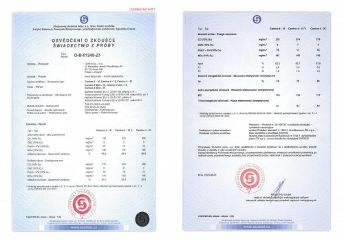 Camino 4 SLIM kocioł na pellet o mocy 20kW ecoTOUCH860