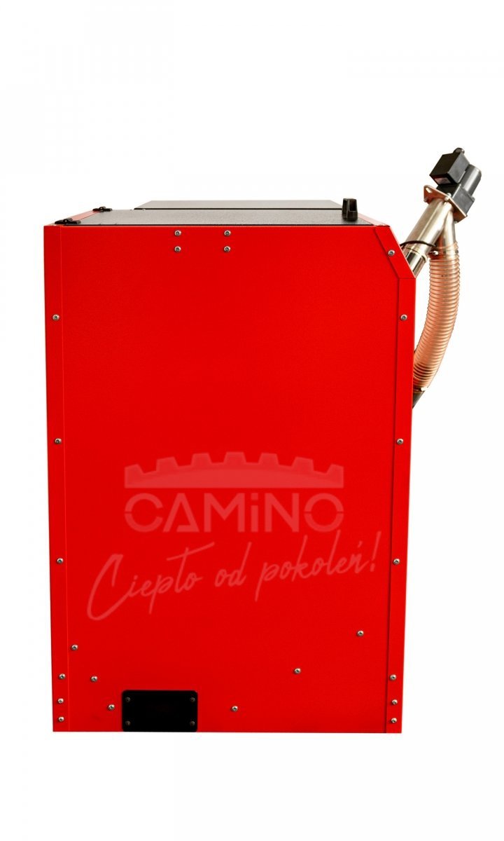 Camino 4 żeliwny kocioł na pellet z podajnikiem o mocy 20 KW EcoMax 860 simTOUCH ST4 Seperate